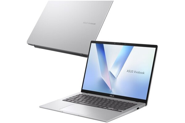 Laptop ASUS Vivobook 14 14.0" Qualcomm Snapdragon Snapdragon QUALCOMM Adreno 16GB 512GB SSD Windows 11 Home srebrny
