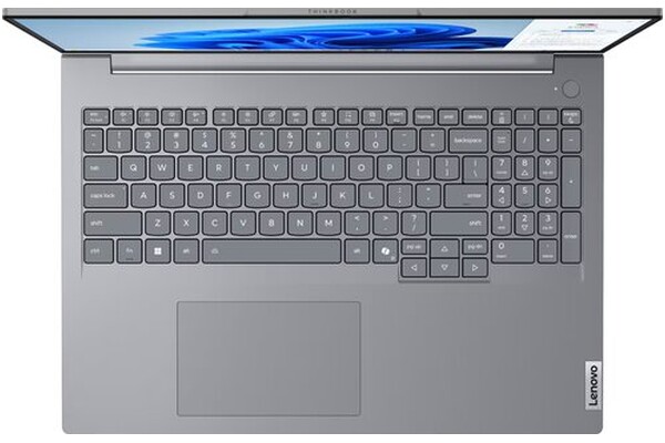 Laptop Lenovo ThinkBook 16 16.0" Intel Core Ultra 7 255H Intel Arc 140T 16GB 1TB SSD Windows 11 Professional szary