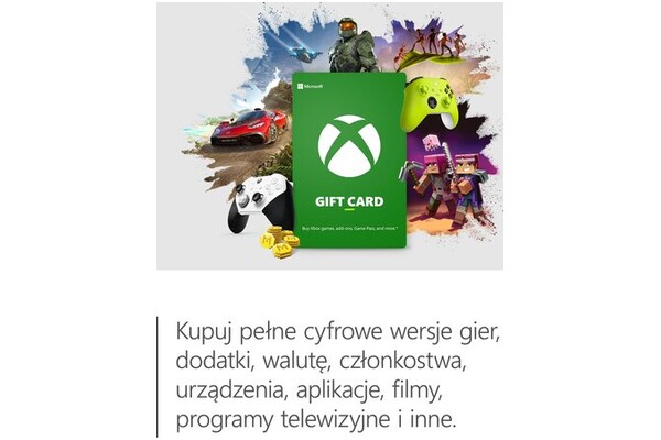 Kod podarunkowy 50 PLN Xbox One