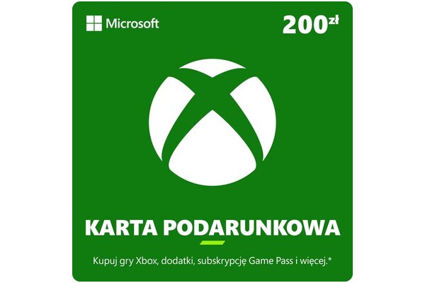 Kod podarunkowy 200 PLN Xbox (One/Series S/X)