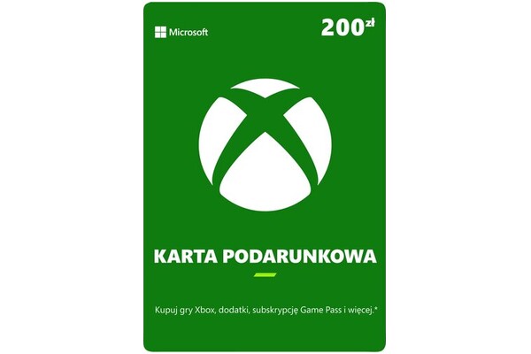 Kod podarunkowy 200 PLN Xbox (One/Series S/X)