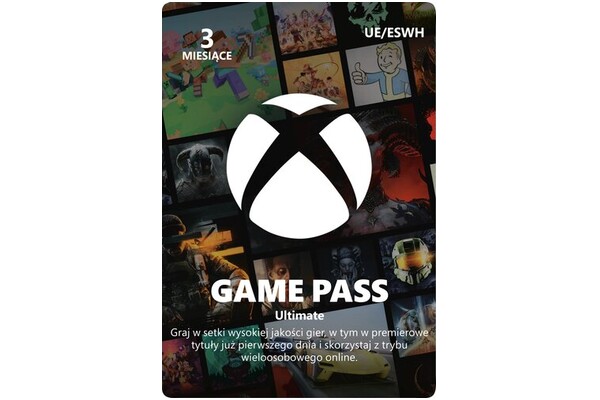 Game Pass Ultimate 3 miesiące PC, Xbox (One/Series S/X)