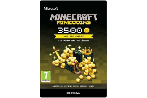 Minecraft Minecoins Edycja 3500 monet PC, Xbox One
