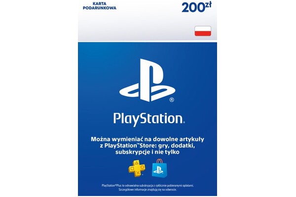PlayStation Network 200 zł PlayStation 3