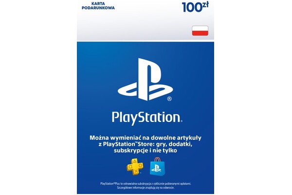 PlayStation Network 100 zł PlayStation 3