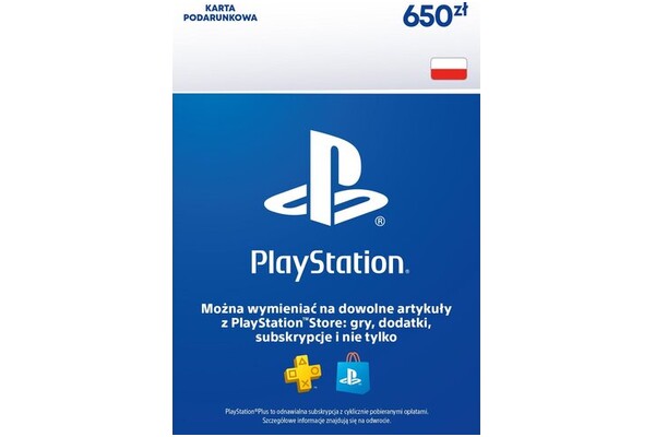 PlayStation Network 650 zł PlayStation 3