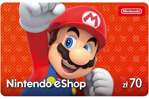 eShop 70 zł Nintendo Switch