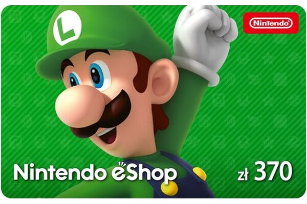 eShop 370 zł Nintendo Switch