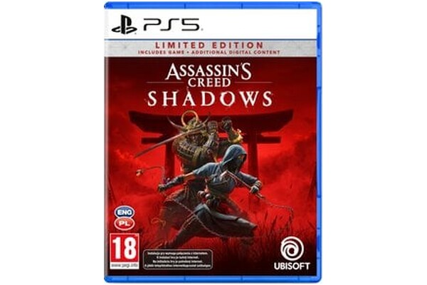 Assassins Creed Shadows Edycja Limitowana + Steelbook PlayStation 5