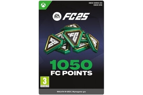 FC 25 Ultimate Team Edycja 1050 punktów Xbox (One/Series S/X)