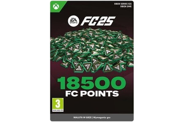 FC 25 Ultimate Team Edycja 18500 punktów Xbox (One/Series S/X)