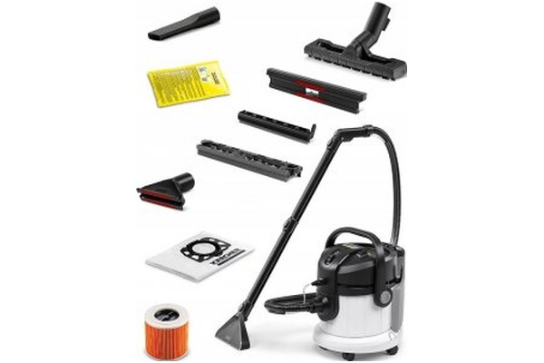 Odkurzacz Karcher SE4 tradycyjny bezworkowy biały