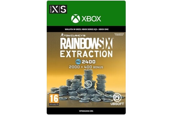 Rainbow Six Extraction Edycja 2400 React Credits Xbox (One/Series X)