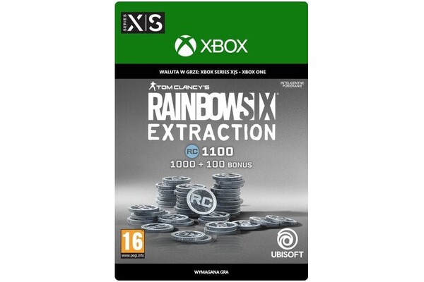 Rainbow Six Extraction Edycja 1100 React Credits Xbox (One/Series X)