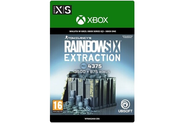 Rainbow Six Extraction Edycja 4375 React Credits Xbox (One/Series S/X)