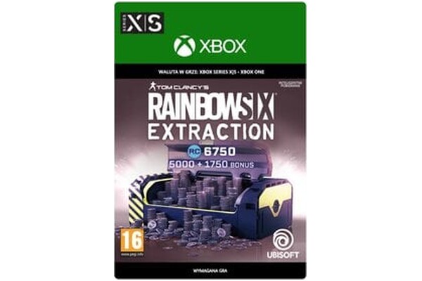 Rainbow Six Extraction Edycja 6750 React Credits Xbox (One/Series S/X)