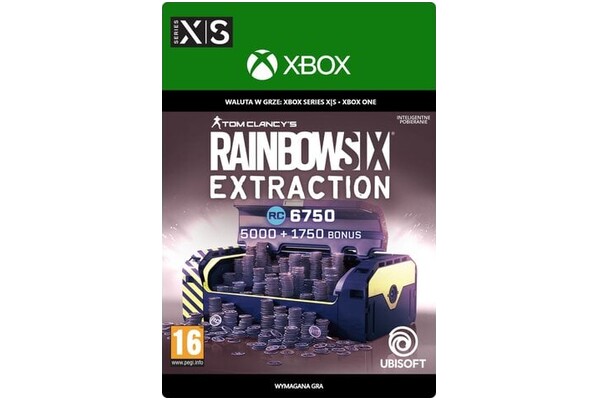Rainbow Six Extraction Edycja 6750 React Credits Xbox (One/Series S/X)