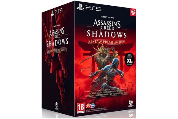 Assassins Creed Shadows Zestaw premierowy PlayStation 5