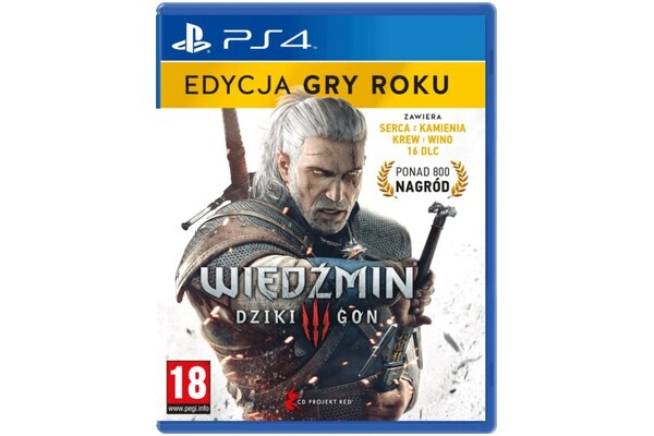Wiedźmin 3 Dziki Gon Edycja Gry Roku PlayStation 4