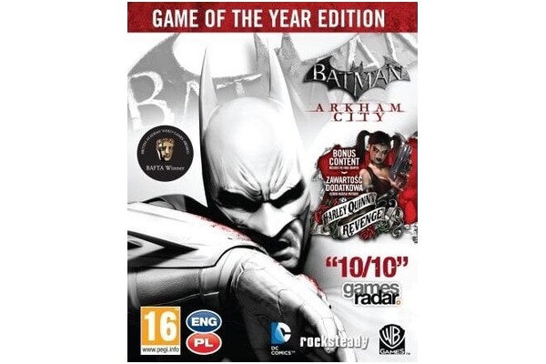 Batman Arkham City Edycja Gry Roku Edition PC
