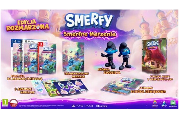 Smerfy Smerfne Marzenia Edycja Rozmarzona Nintendo Switch