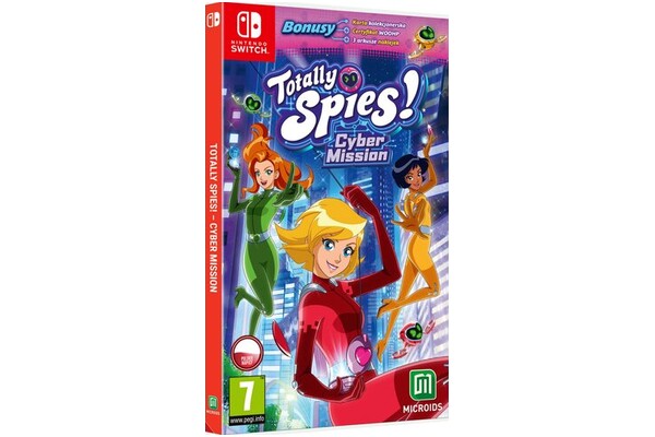 Odlotowe Agentki Totally Spies Cybermisja Nintendo Switch