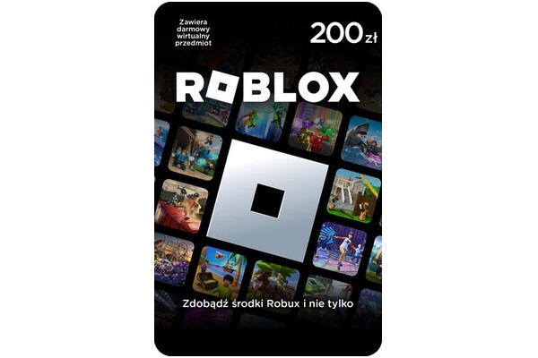 Karta podarunkowa ROBLOX 200 zł PC