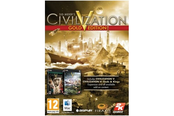 MAC Sid Meiers Civilization V Edycja Złota Mac
