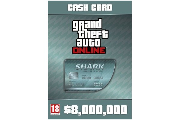 Grand Theft Auto Online Megalodon Shark Card PC