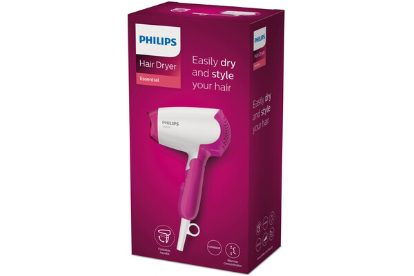 Suszarka Philips BHD003/00 1400W kolor Różowo-biały