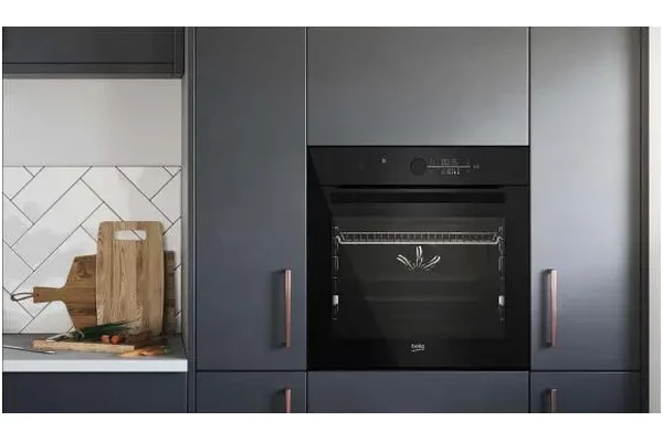 Piekarnik do zabudowy Beko BBIM17400BP elektryczny czarno-szklany