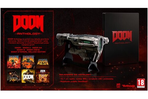 Doom Anthology + Replika BFG + Steelbook PC
