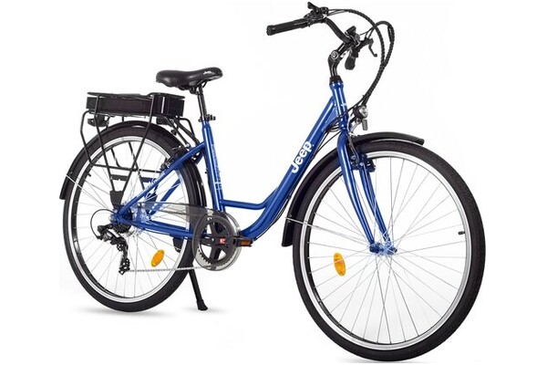 Rower elektryczny miejski Jeep JE-28 D17 rama 17.0cal, koło 28.0cal Unisex