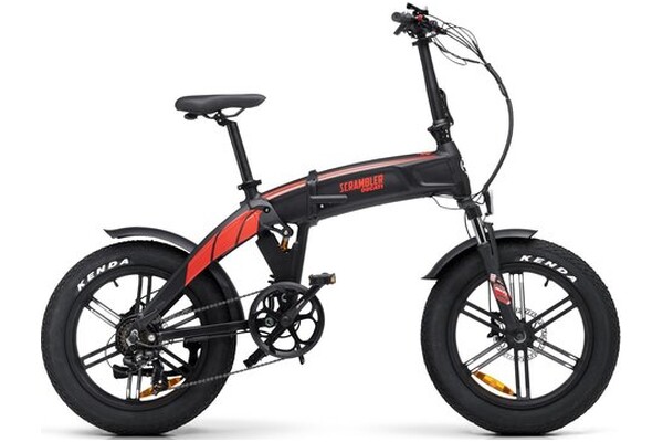 Rower elektryczny miejski Ducati Scrambler SCR-E U17 rama 17.0cal, koło 20.0cal Unisex