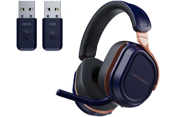 Słuchawki Turtle Beach Stealth 700 Gen 3 Nauszne Bezprzewodowe Granatowo-brązowy