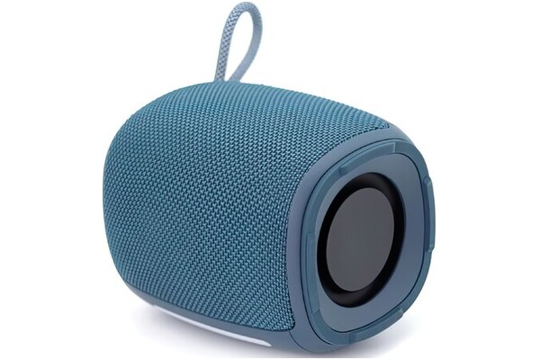 głośnik Bluetooth Gembird SPKBTLED03 niebieski