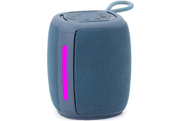 głośnik Bluetooth Gembird SPKBTLED03 niebieski