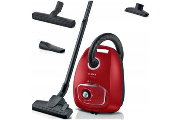 Odkurzacz Bosch BGB41RD3 tradycyjny workowy 600W czerwony