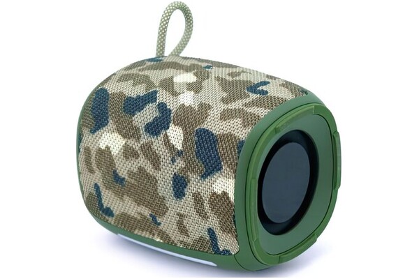 głośnik Bluetooth Gembird SPKBTLED03 khaki