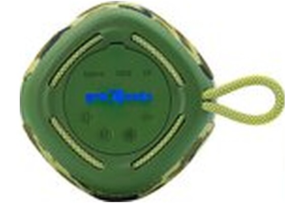 głośnik Bluetooth Gembird SPKBTLED03 khaki