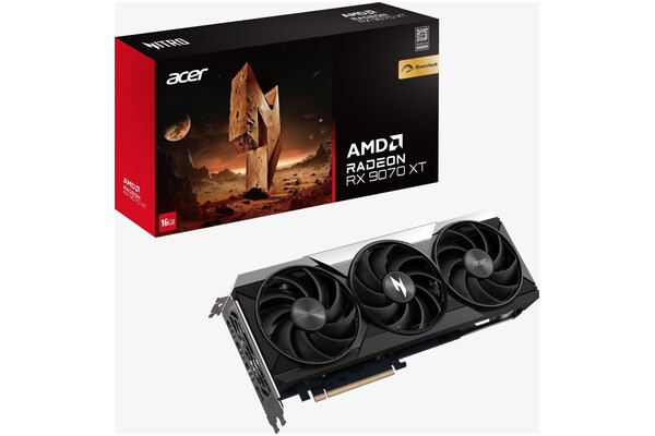 Karta graficzna ACER RX 9070 16GB GDDR6
