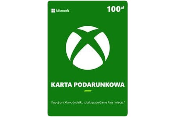 Kod podarunkowy 100 PLN Xbox (One/Series S/X)