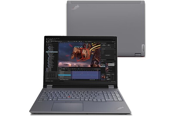 Laptop Lenovo ThinkPad P16 16.0" Intel Core i7 14700HX NVIDIA RTX 3500 Ada 64GB 1TB SSD Windows 11 Professional szary