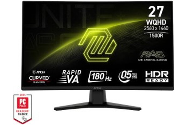 Monitor 27.0" MSI MAG MAG 274CQF czarny