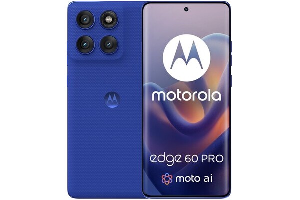 Smartfon Motorola edge 60 pro 5G niebieski 6.67" 12.0GB/512.0GB
