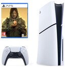 Konsola Sony PlayStation 5 Slim 1TB biało-czarny + Death Stranding Directors Cut + pad bezprzewodowy DualSense