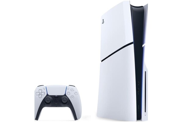 Konsola Sony PlayStation 5 Slim 1TB biało-czarny + Death Stranding Directors Cut + pad bezprzewodowy DualSense
