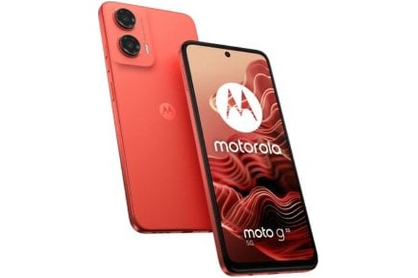 Smartfon Motorola moto g35 5G czerwony 6.72" 4.0GB/128.0GB