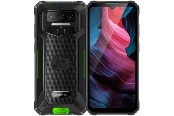 Smartfon OUKITEL WP 23 Pro czarno-zielony 6.52" 8.0GB/128.0GB