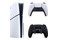 Konsola Sony PlayStation 5 Slim 1TB biało-czarny + pad bezprzewodowy DualSense, pad bezprzewodowy DualSense Edge Midnight Black